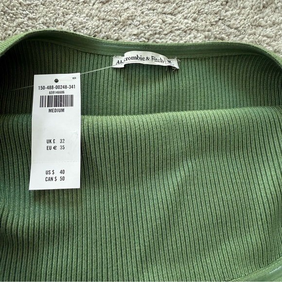 NWT Abercrombie & Fitch Sweater Tube Top - Picture 4 of 5